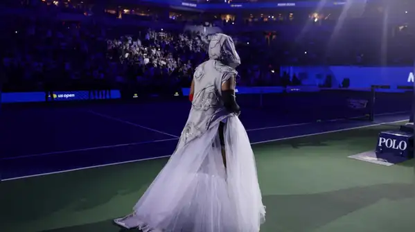 Naomi Osaka did not merely show up at the US Open as a participant but rather as a sensational
