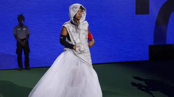 Naomi Osaka did not merely show up at the US Open as a participant but rather as a sensational
