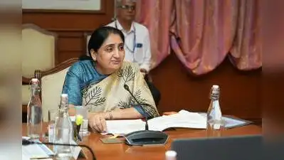 Deputy CM Sunetra Pawar during a review meeting in Mumbai on Wednesday