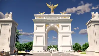 Chellie Pingree urges Speaker Johnson to sue Trump administration over Washington arch/Image: X