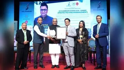 Pilibhit Tiger Reserve DFO secures Eco Warrior Award