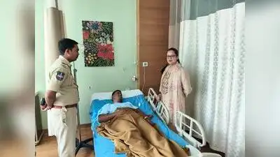 A constable who tried to prevent a brawl was stabbed by an assailant during a Ganesh idol