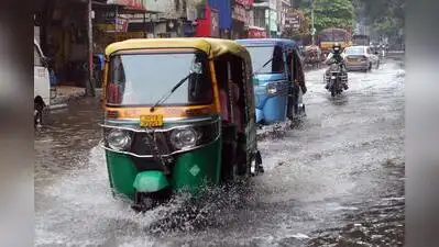 Continuous downpour on Tuesday morning led to widespread waterlogging in several parts of south