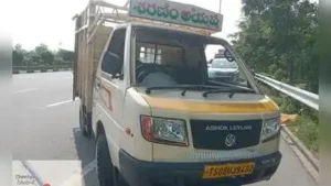 “The rear left tyre burst and the vehicle went out of control