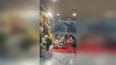After a nine-year hiatus, the puja was celebrated once again at Nandan