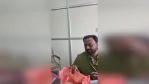 Lokayukta police Thursday trapped a Central GST official while accepting a bribe of Rs 8 lakh