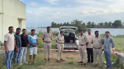In a major crackdown on illegal transportation of explosives, Dobbespet police Friday seized