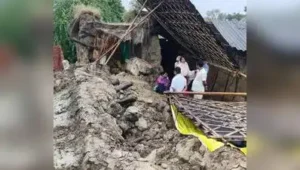 Kanpur: A 75-year-old woman and her 30-year-old daughter died after their mud house collapsed