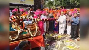 Dhols rolled, chants of Ganapati Bappa Morya filled the streets and illuminated processions