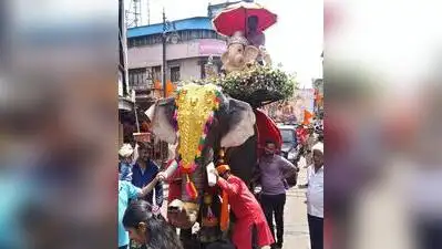 Dhols rolled, chants of Ganapati Bappa Morya filled the streets and illuminated processions