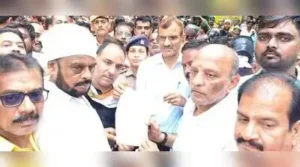 Alleging irregularities in the 2024 Lok Sabha election, they demanded the cancellation