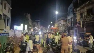 Power outage triggers road Blockade in North Chennai