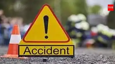 The impact damaged all eight vehicles