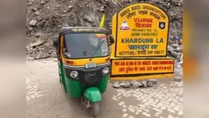 Balakrishna Mohan completed a 7,500km, 24-day journey to Ladakh and back in his autorickshaw