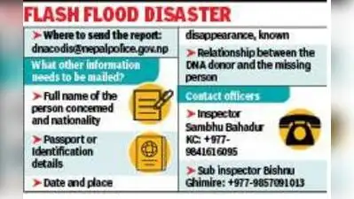 Nepal Police issued a notice on Thursday asking blood relatives of the deceased to provide DNA