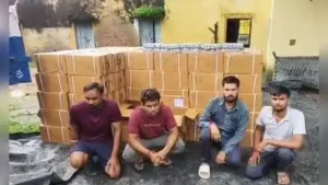 Kanpur: The Special Task Force and Bisanda police recovered 30,000 bottles of codeine syrup