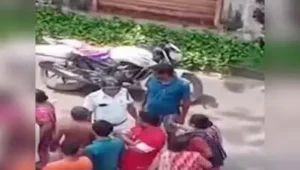 Kolkata: Egg attacks, now synonymous with Bengal politics, returned to the city but this time