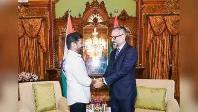 Chief minister A Revanth Reddy on Tuesday invited Prince Rahim Aga Khan V to attend