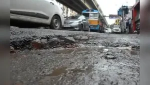 Following this request, the Kolkata Municipal Corporation (KMC) initiated road repairs