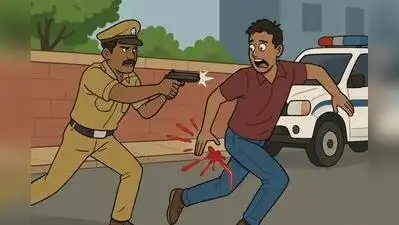 Tunga Nagar police opened fire on the prime suspect in the murder of Kulli Kiran after he