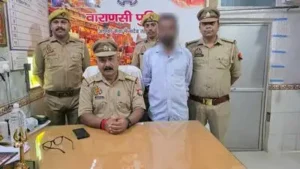 Sigra Police on Tuesday arrested Manoj Maurya, 28, on charges of raping multiple times, making