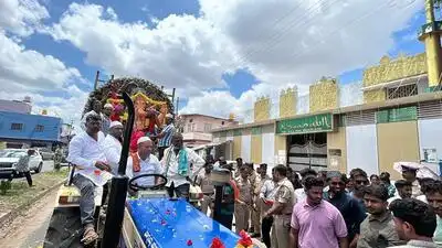 Hindu Jagarana Vedike, which had installed the Ganesha idol near T Narasipura police station