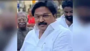 “Though former chief minister M K Stalin and three other candidates were also on the stage