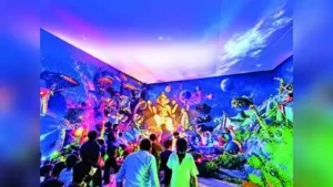 Nagpur: Bappa has taken a cosmic detour this Ganesh Chaturthi , with Bal Yuvak Ganesh Mandal