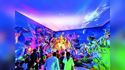 Nagpur: Bappa has taken a cosmic detour this Ganesh Chaturthi , with Bal Yuvak Ganesh Mandal