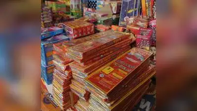 A firecracker shop near Kalupur Circle was sealed on Thursday evening for storing crackers