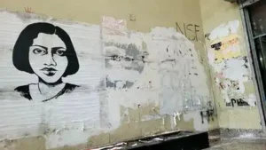 Graffiti go off JU walls in late-night whitewash drive