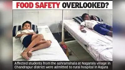 Thirty-one students of an ashram school in Nagarala village of Jiwati taluka fell ill