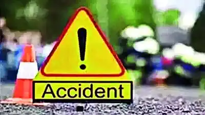 A 44-year-old businessman and his wife were injured after their motorcycle was allegedly hit