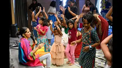 For some families in Bengaluru, a weekend outing meant less mall-hopping and more bhajan jamming