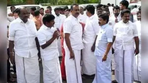 AIADMK leaders who participated in the meeting downplayed the absence of the three rebel