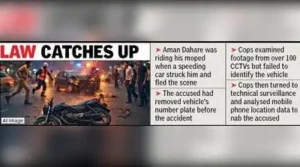 4 weeks after delivery boy's death, driver arrested using mobile trail