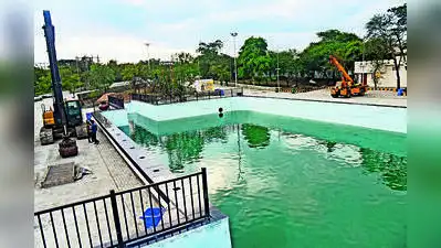 These facilities will cater to bigger idols that cannot be accommodated in smaller artificial