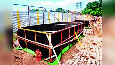 These facilities will cater to bigger idols that cannot be accommodated in smaller artificial