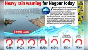 Nagpur: Water storage in Vidarbha's reservoirs has decreased: The wider industry impact