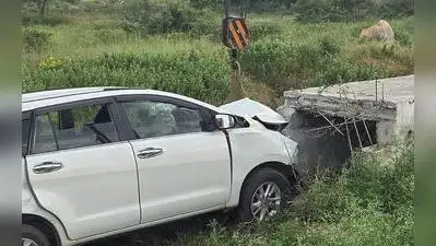 Four members of a family were killed and the driver of their car was seriously injured