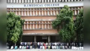 At BJ Medical College, a complaint box has been installed near the entrance, allowing students