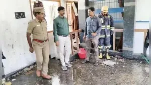Erode: A newlywed suffered 50% burns after illegally stored firecrackers exploded inside