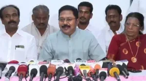Launching a scathing attack on the TVK regime, AMMK general secretary T T V Dhinakaran