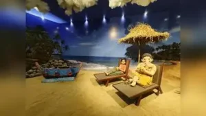 From sipping coconut water with Bappa at a beach shack to watching a seven-foot Ganesh idol