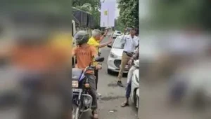 NGO Jan Aakrosh Members Road Safety Nagpur