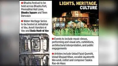 Bhadra Festival will feature projection mapping and illumination, photography displays