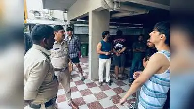 Vivek Nagar Police reached a PG in Koramangala after a call from residents allegeing poor