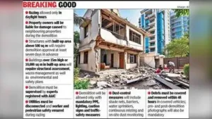 New rules propose FIRs for unauthorised demolitions — Ahmedabad