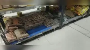 A quick commerce store in Raysan, Gandhinagar, had its food licence suspended following health