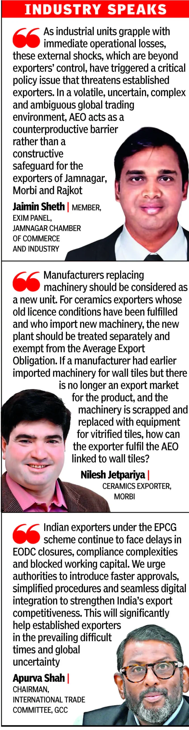 Scheme targets a burden for Gujarat's exporters — Times Dhandho: The wider industry impact